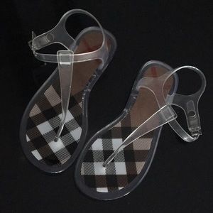 Burberry Jelly Sandal